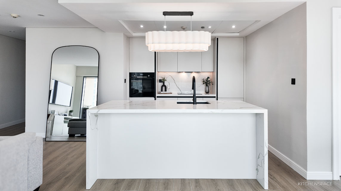 Monochromatic Kitchen Suite